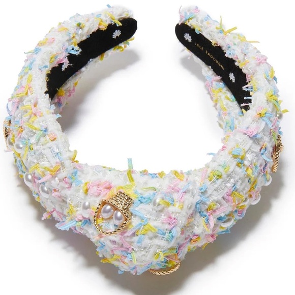 Lele Sadoughi Easter Basker Woven Knotted Headband NWT main image 11